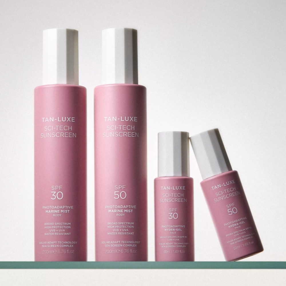 🆕 TAN-LUXE Sci-Tech Sunscreen Photoadaptive Marine Body Mist SPF 50